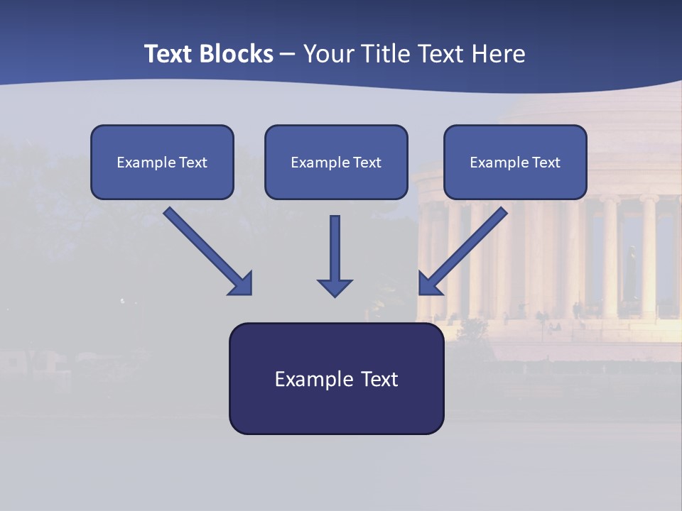 Spectral Spectrum Tree PowerPoint Template