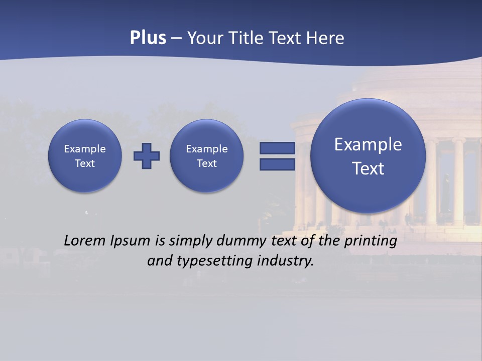 Spectral Spectrum Tree PowerPoint Template