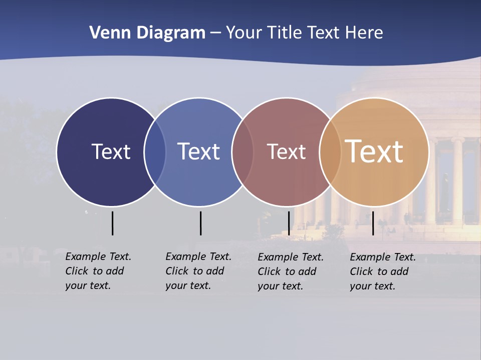Spectral Spectrum Tree PowerPoint Template