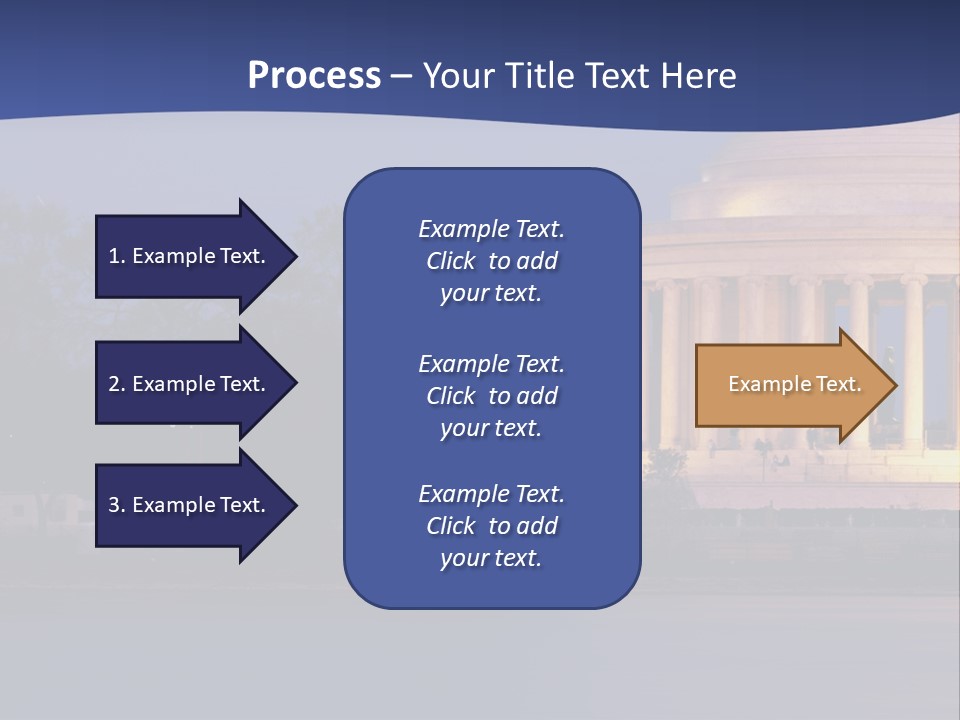 Spectral Spectrum Tree PowerPoint Template