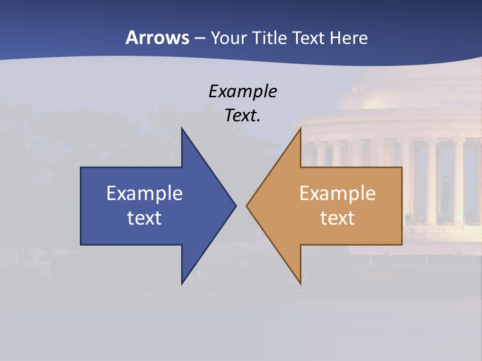 Spectral Spectrum Tree PowerPoint Template