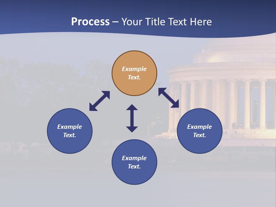 Spectral Spectrum Tree PowerPoint Template