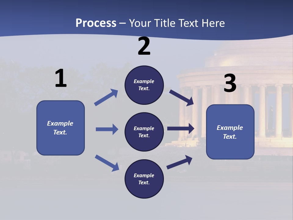 Spectral Spectrum Tree PowerPoint Template