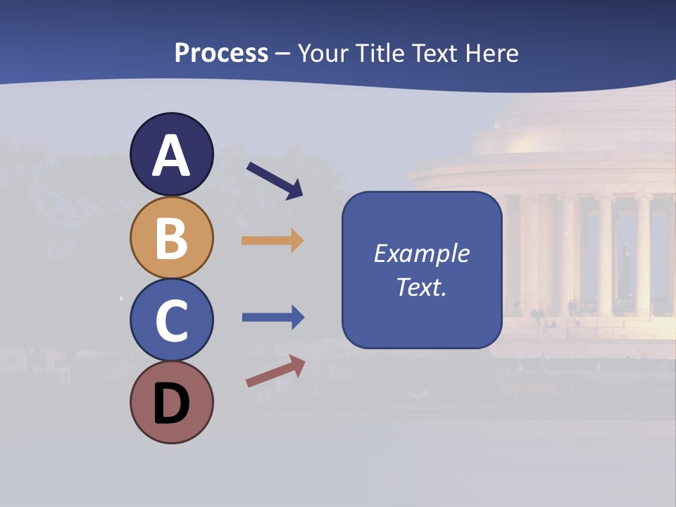 Spectral Spectrum Tree PowerPoint Template