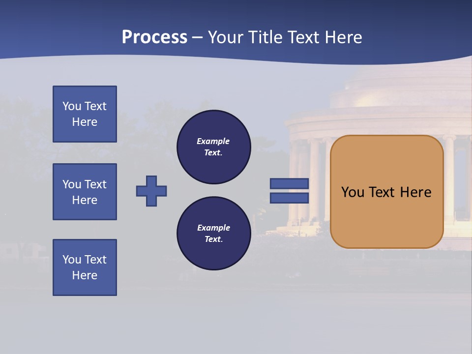 Spectral Spectrum Tree PowerPoint Template