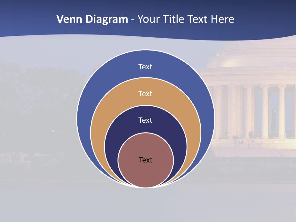 Spectral Spectrum Tree PowerPoint Template