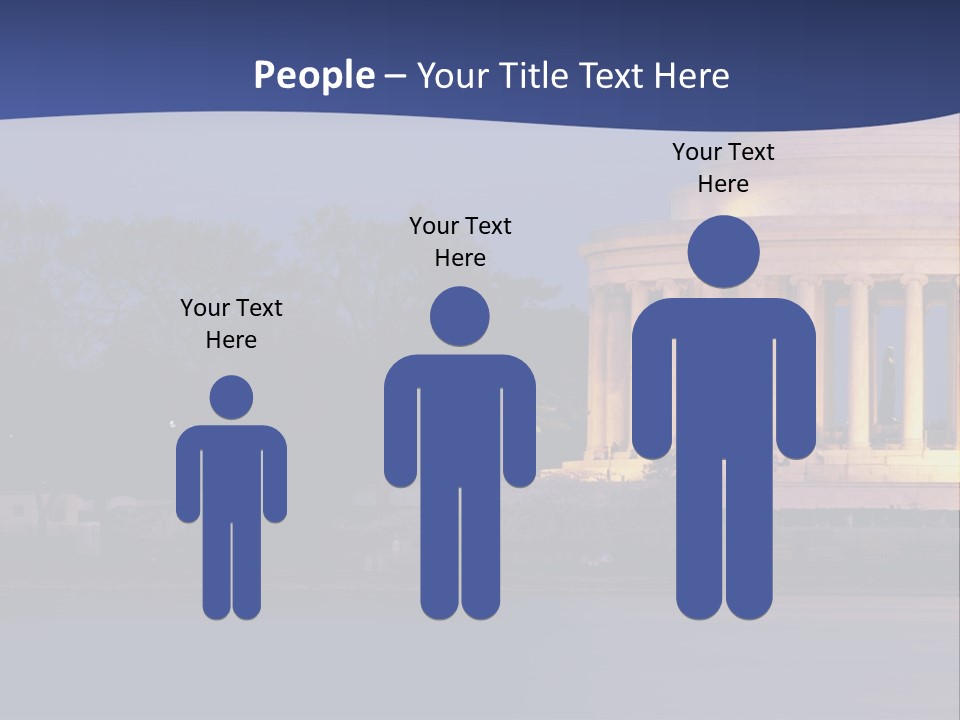 Spectral Spectrum Tree PowerPoint Template