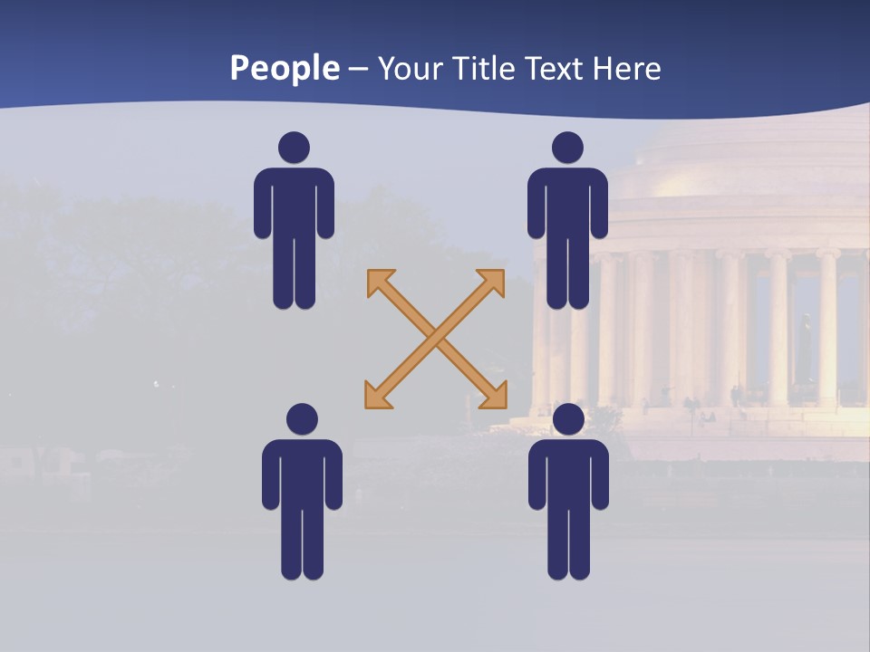 Spectral Spectrum Tree PowerPoint Template