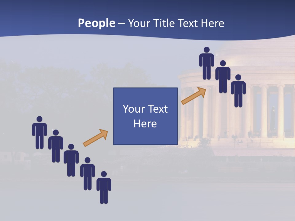 Spectral Spectrum Tree PowerPoint Template