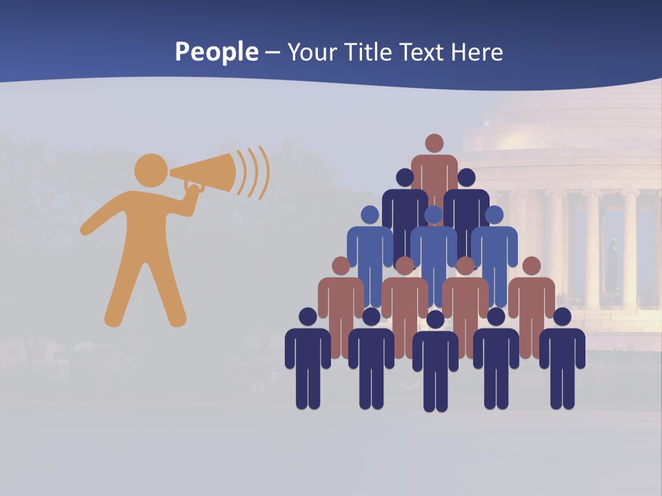 Spectral Spectrum Tree PowerPoint Template