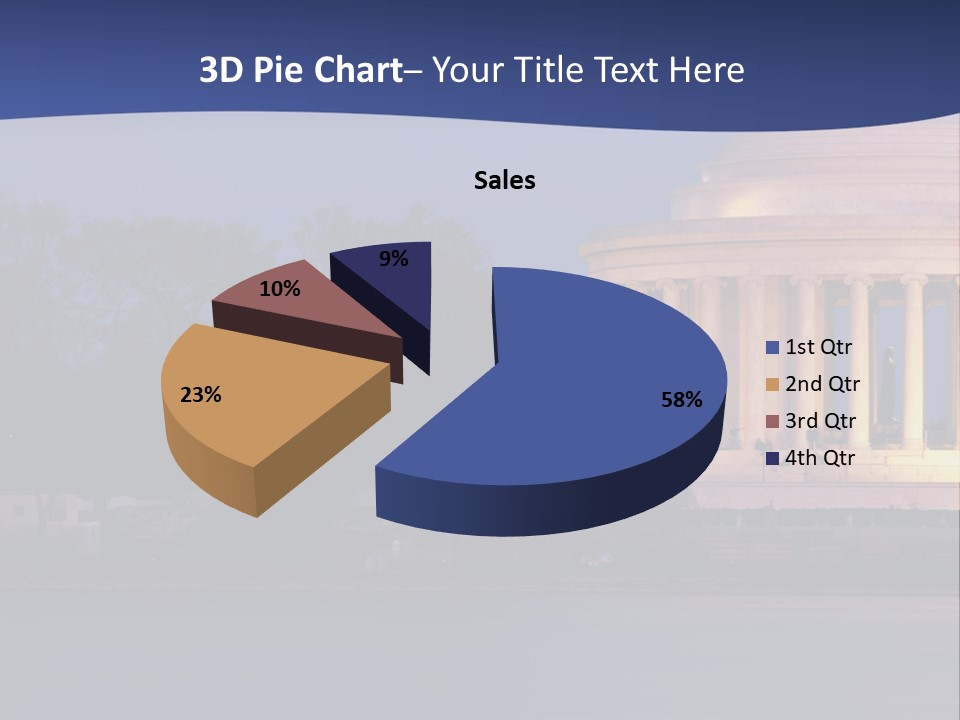 Spectral Spectrum Tree PowerPoint Template