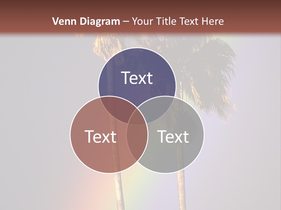 Spectral Spectrum Tree PowerPoint Template