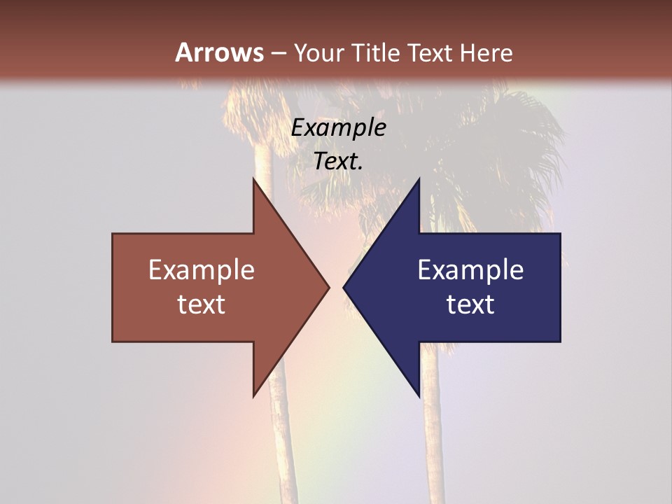 Spectral Spectrum Tree PowerPoint Template