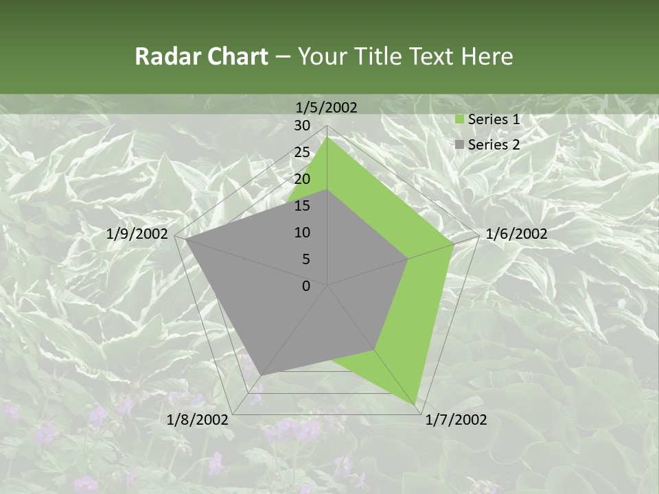 A Bunch Of Plants That Are Next To Each Other PowerPoint Template