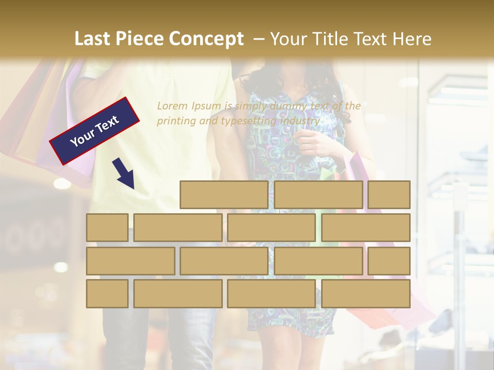 Stylish Love Lady PowerPoint Template