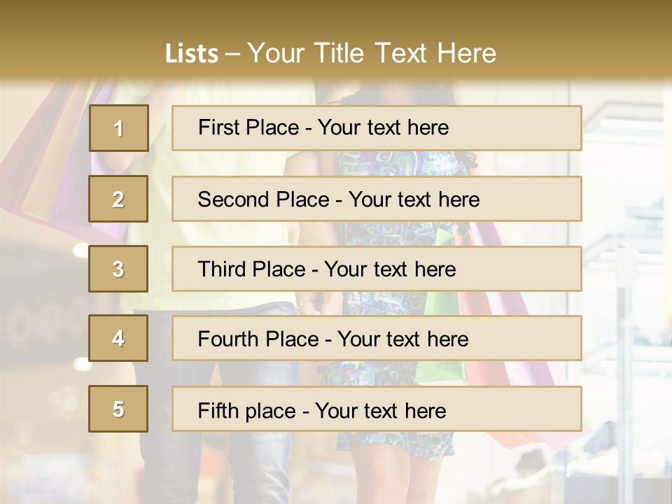Stylish Love Lady PowerPoint Template