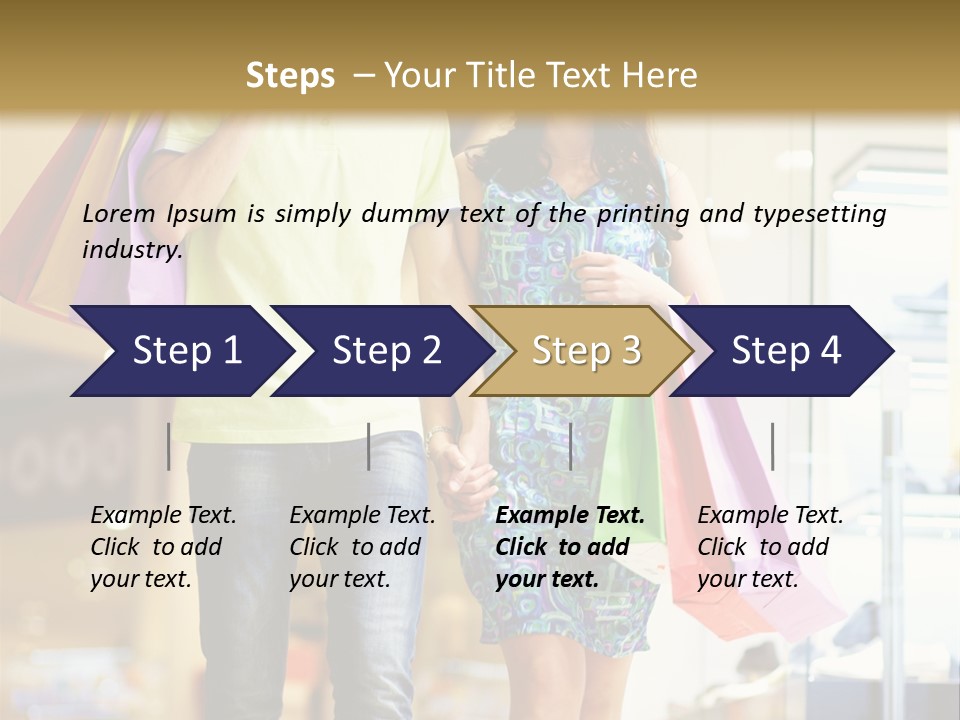 Stylish Love Lady PowerPoint Template