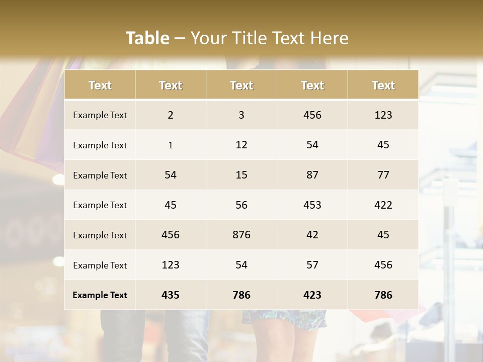 Stylish Love Lady PowerPoint Template