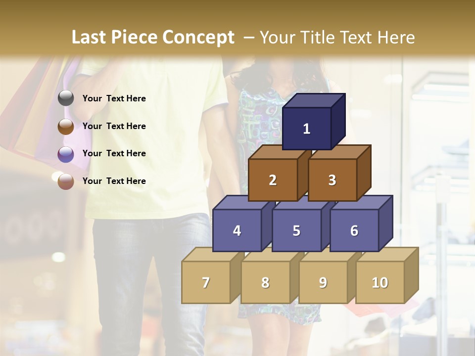 Stylish Love Lady PowerPoint Template