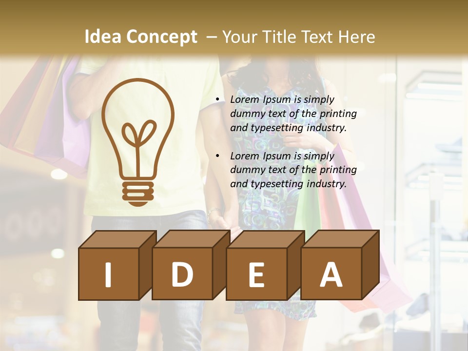 Stylish Love Lady PowerPoint Template