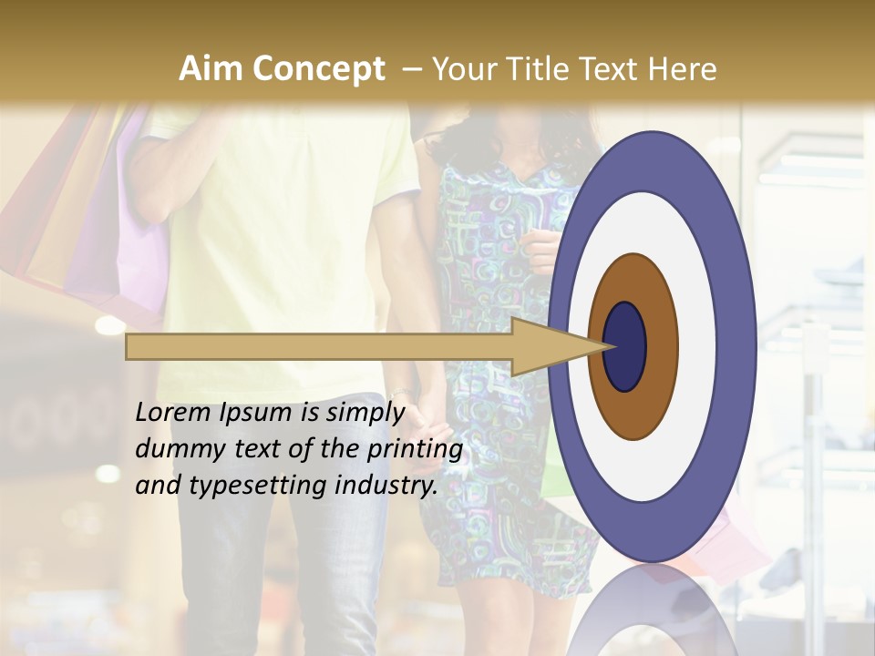 Stylish Love Lady PowerPoint Template