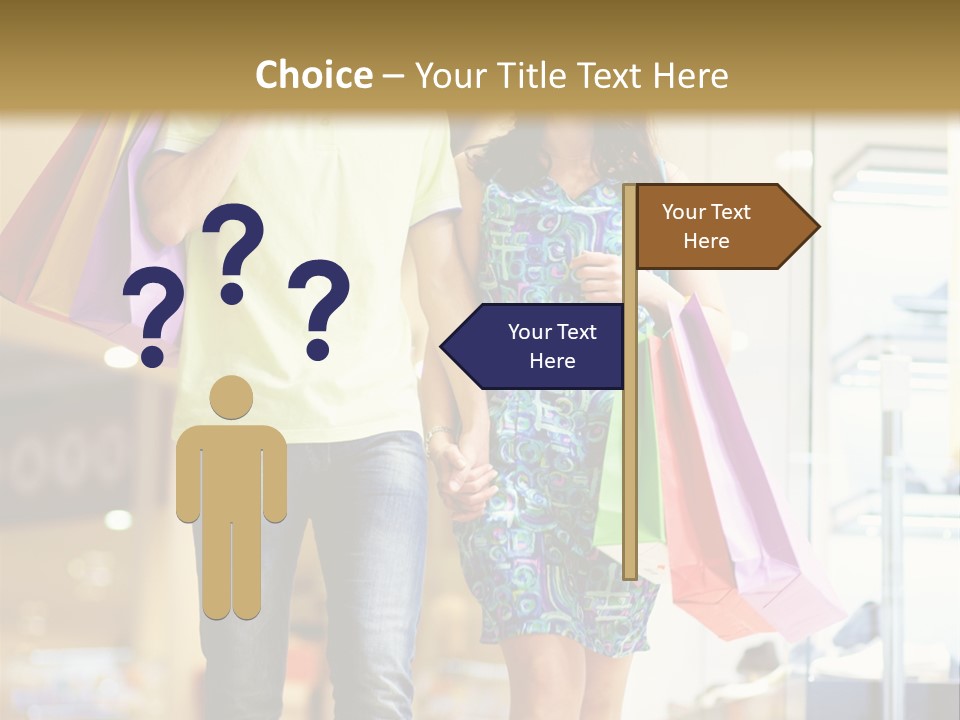 Stylish Love Lady PowerPoint Template