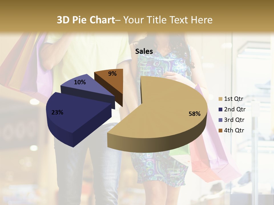 Stylish Love Lady PowerPoint Template