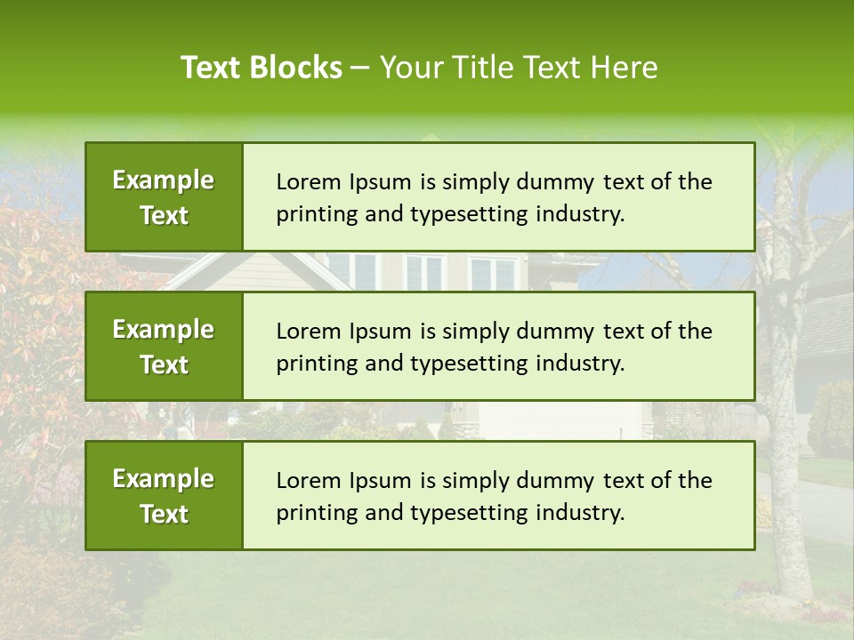 Landscape Neighbor Spacious PowerPoint Template