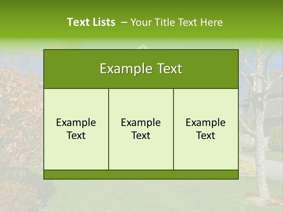 Landscape Neighbor Spacious PowerPoint Template