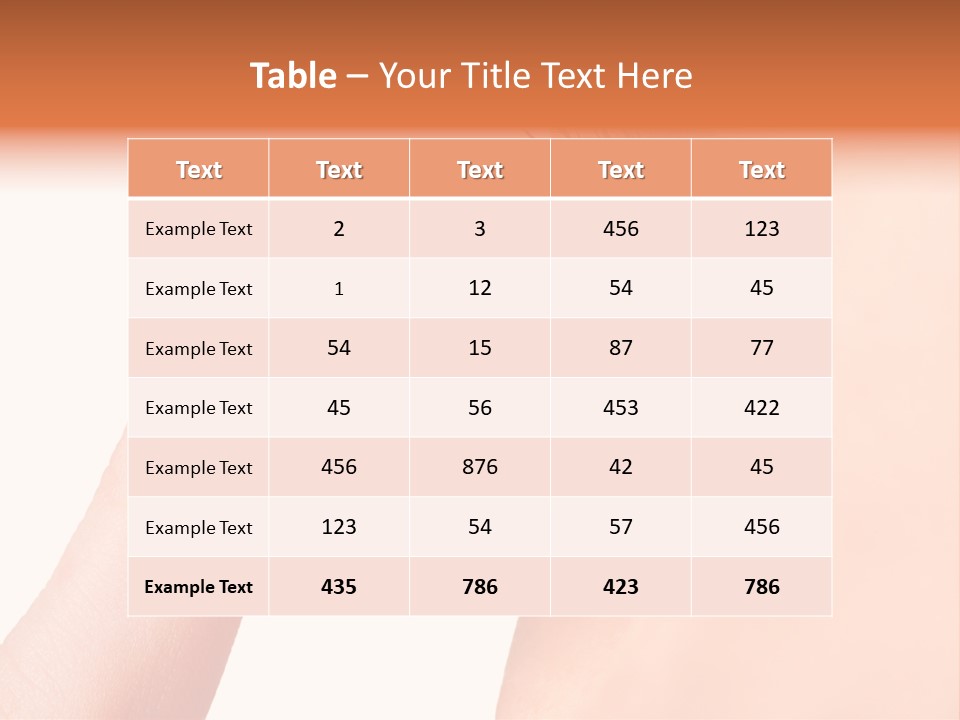 A Woman's Eye With A Contact Lens PowerPoint Template