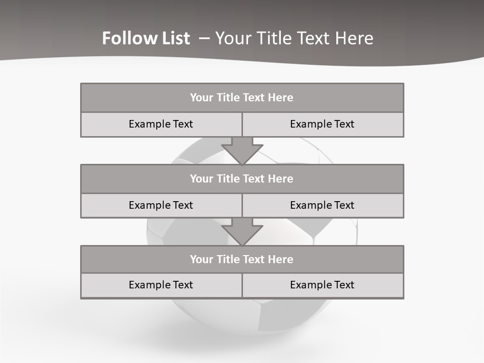 Fashion People Groom PowerPoint Template