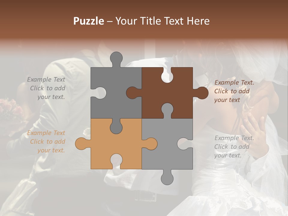 Fashion People Groom PowerPoint Template