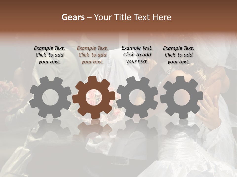 Fashion People Groom PowerPoint Template