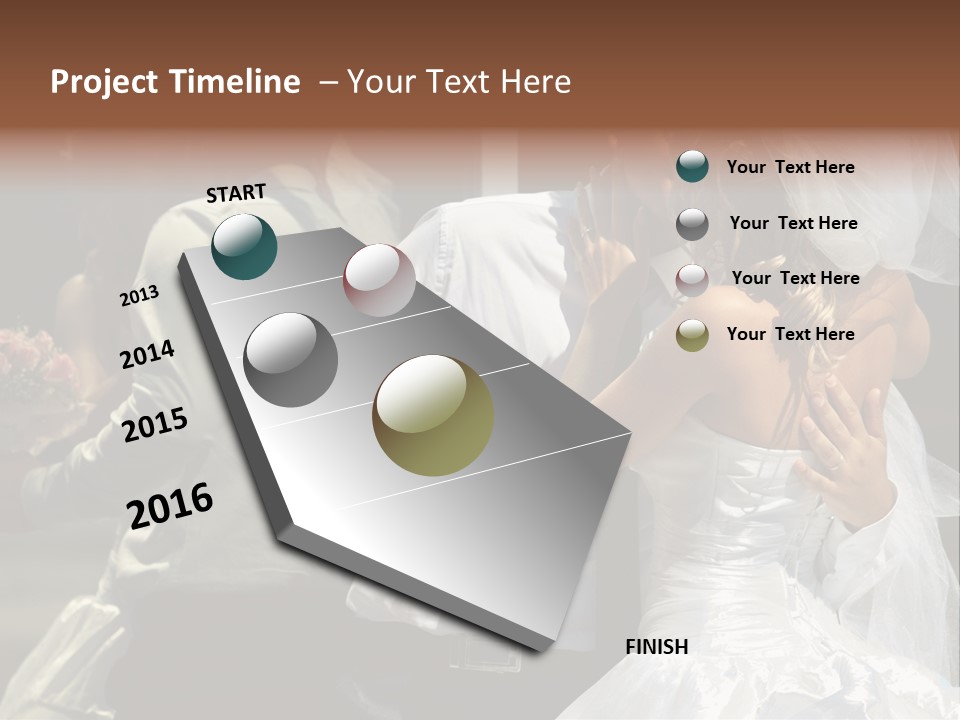 Fashion People Groom PowerPoint Template