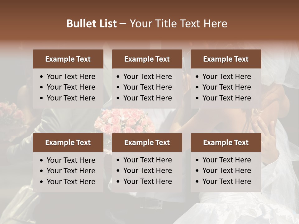 Fashion People Groom PowerPoint Template