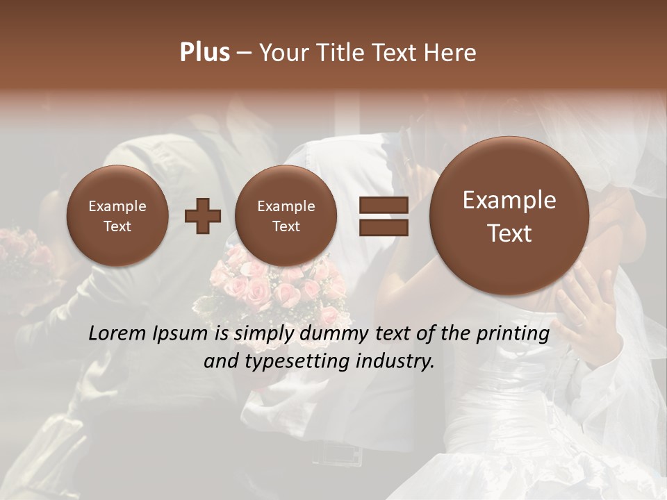 Fashion People Groom PowerPoint Template