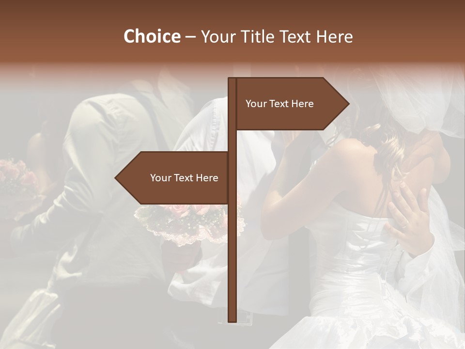 Fashion People Groom PowerPoint Template