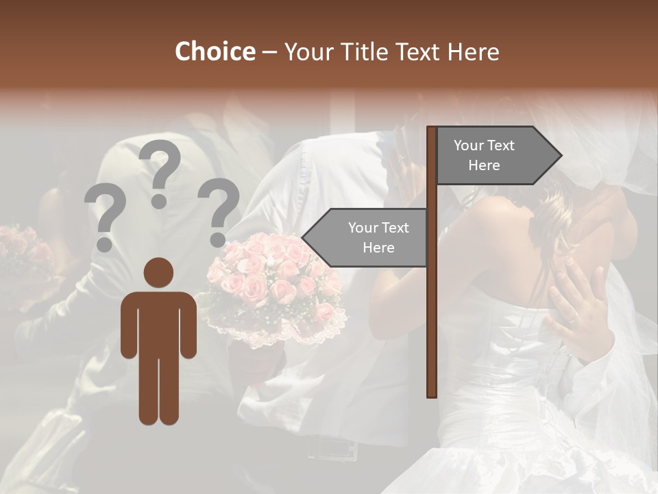 Fashion People Groom PowerPoint Template