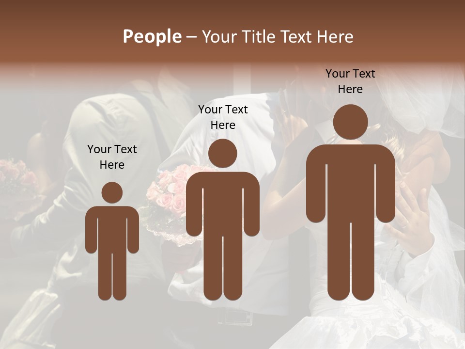 Fashion People Groom PowerPoint Template