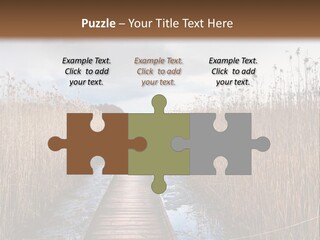 Rural Marshland Perspective PowerPoint Template