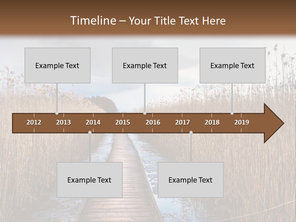 Rural Marshland Perspective PowerPoint Template