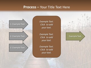 Rural Marshland Perspective PowerPoint Template