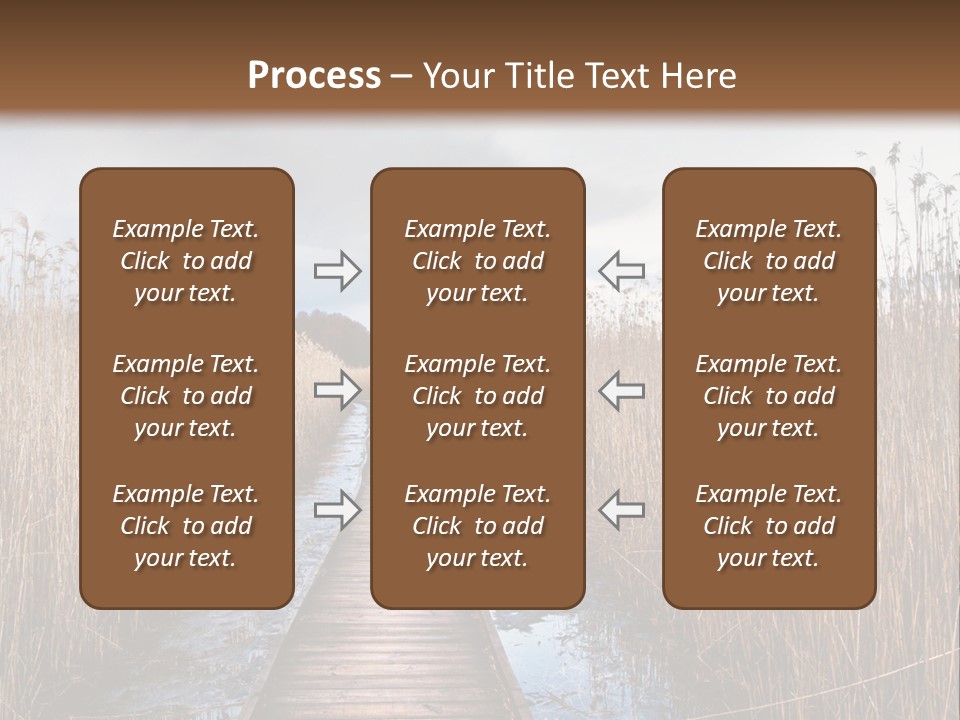 Rural Marshland Perspective PowerPoint Template