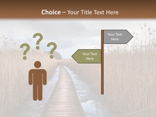 Rural Marshland Perspective PowerPoint Template