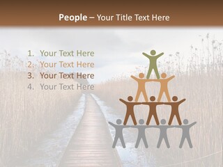 Rural Marshland Perspective PowerPoint Template