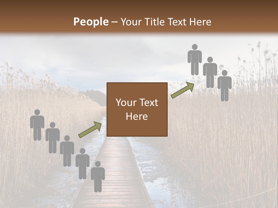 Rural Marshland Perspective PowerPoint Template