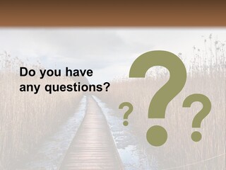 Rural Marshland Perspective PowerPoint Template