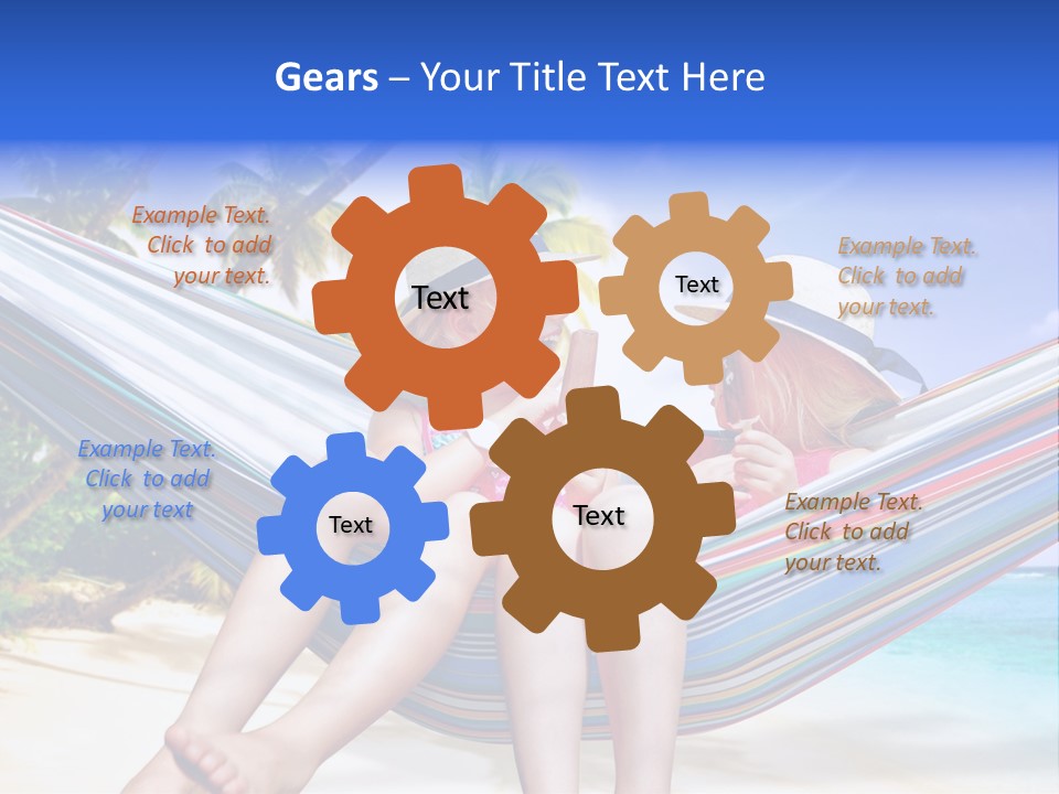 Green Sisters Colorful PowerPoint Template