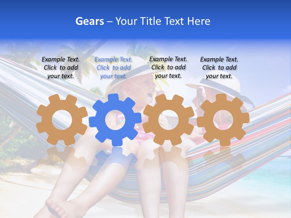 Green Sisters Colorful PowerPoint Template