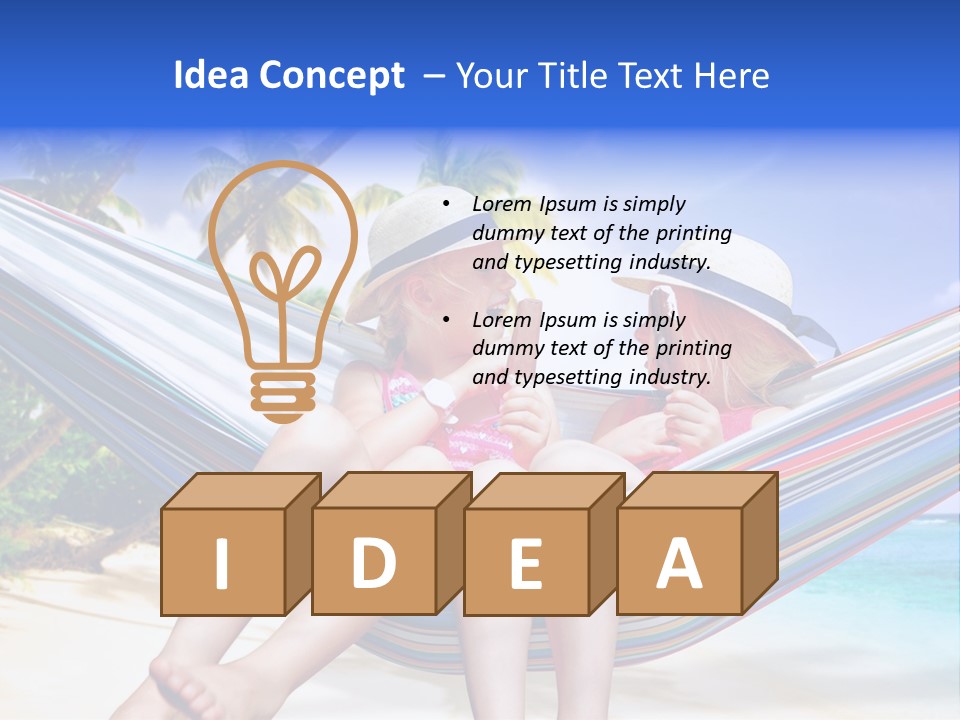 Green Sisters Colorful PowerPoint Template